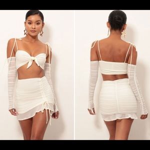 TOP ONLY - Lucy in the Sky Luciana Set in Ivory